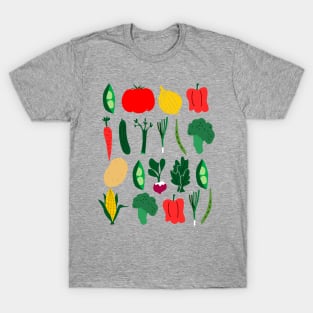 Cute Vegetables T-Shirt